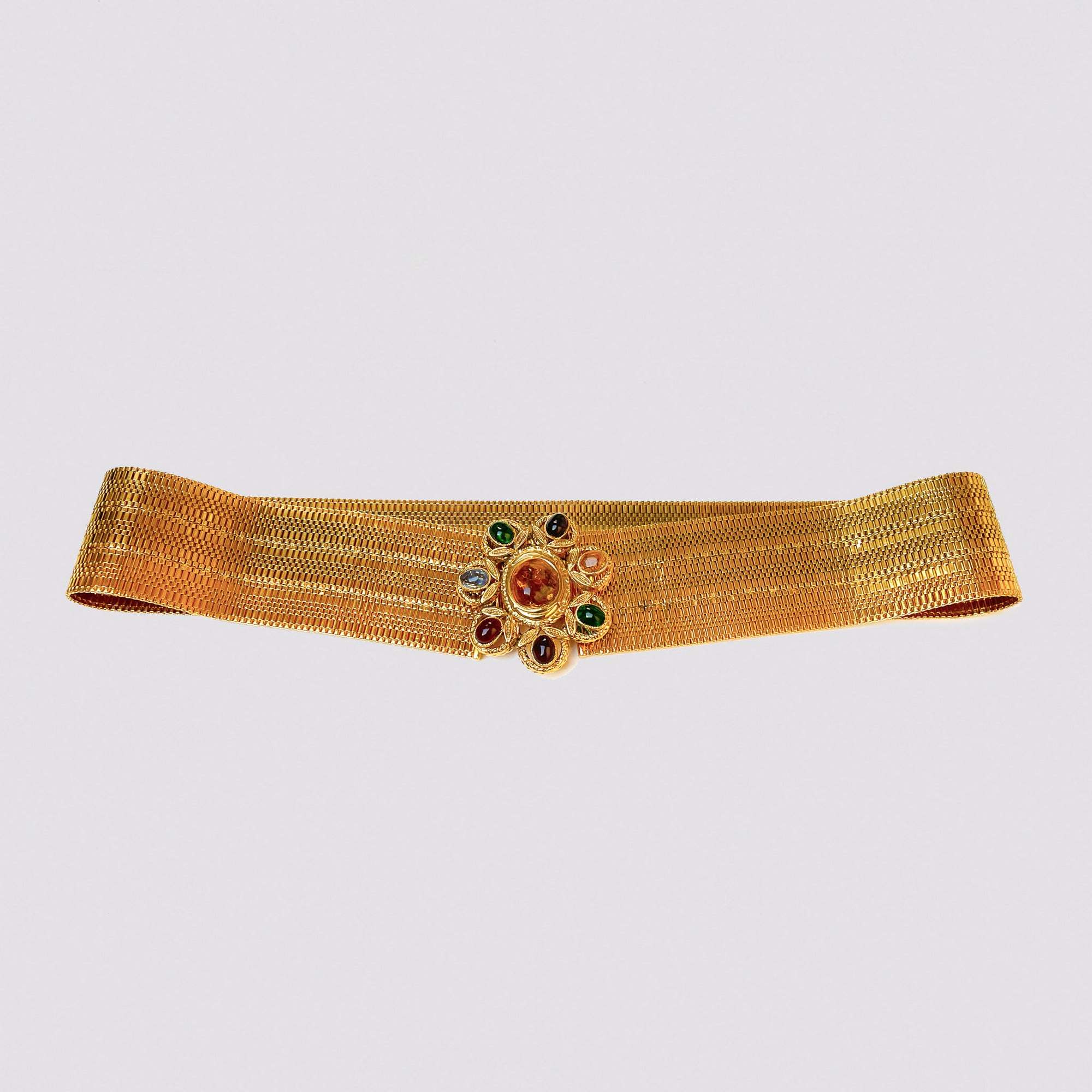 Vintage Chanel Gold Byzantine Belt