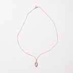 Vintage Pippa Small Herkimer Diamond Pendant Necklace