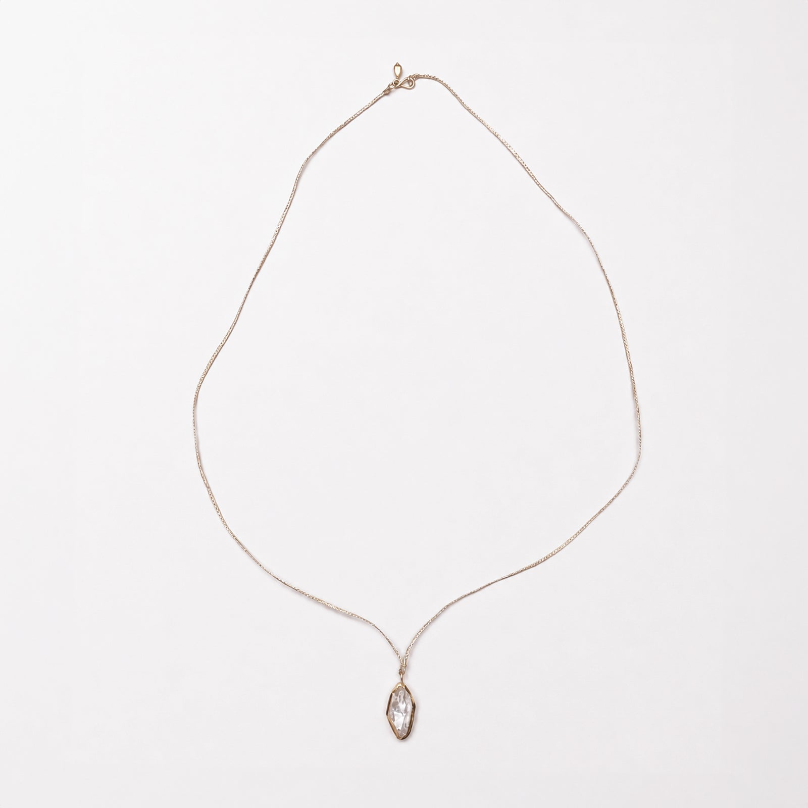 Vintage Pippa Small Herkimer Diamond Pendant Necklace
