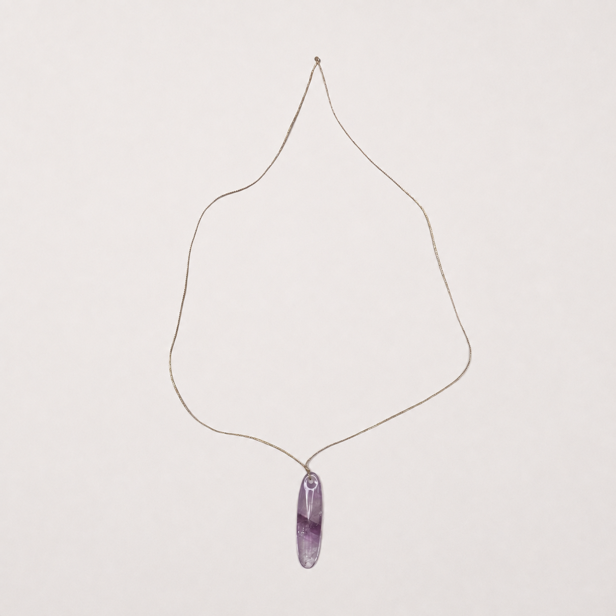 Vintage Pippa Small Amethyst Pendant Necklace