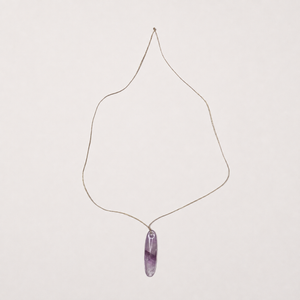 Vintage Pippa Small Amethyst Pendant Necklace