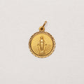 Vintage 18ct Gold Madonna Pendant Charm