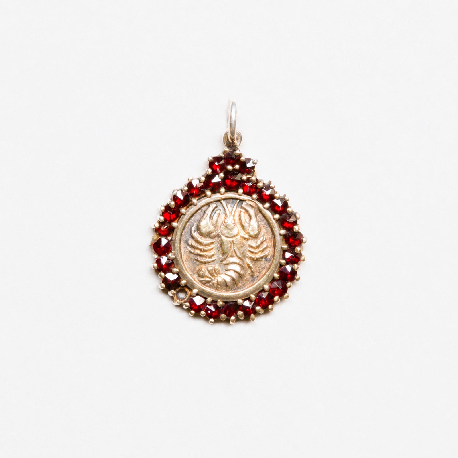 Vintage Scorpio Charm Pendant