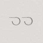 Beaded Small Hoops