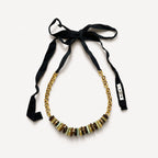 Vintage Marni Disc Ribbon Necklace