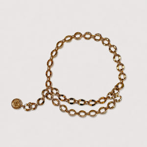 Vintage Chanel Gold Double Chain Belt