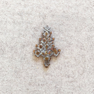 Vintage Christmas Tree Brooches