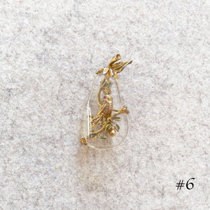 Vintage Christmas Tree Brooches