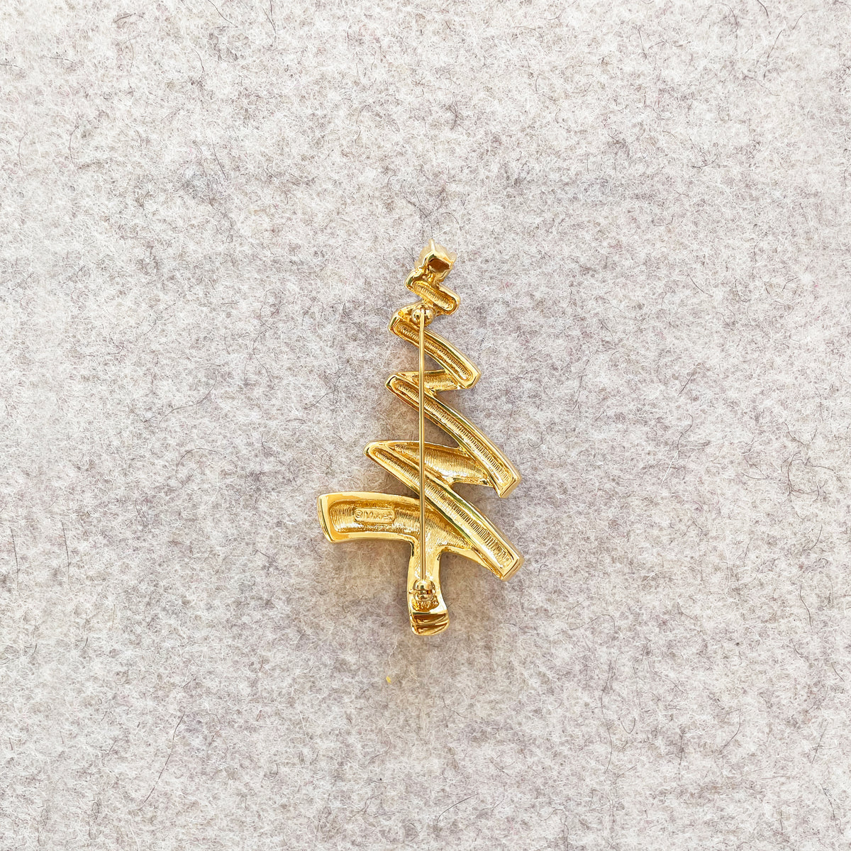 Vintage Christmas Tree Brooches