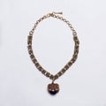 Set of Vintage Costume Gold Necklace and Bracelet
