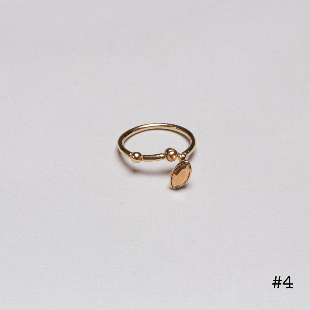 Vintage Christian Dior Stacking Rings
