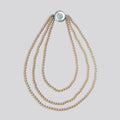 Vintage Givenchy Three-strand Pearl Necklace