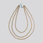 Vintage Givenchy Three-strand Pearl Necklace