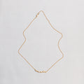 Scribble Double Cluster Necklace