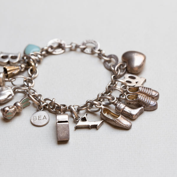 Because Vintage Sterling Silver Charm Bracelets Tell Stories  Silver charm  bracelet, Vintage charm bracelet, Sterling silver charm bracelet