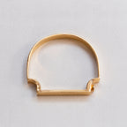 Gold Signature Bangle Bracelet