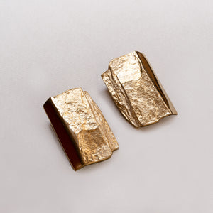 Vintage Trifari Gold Clip-on Earrings