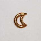 Vintage Christian Lacroix Gold Moon Brooch