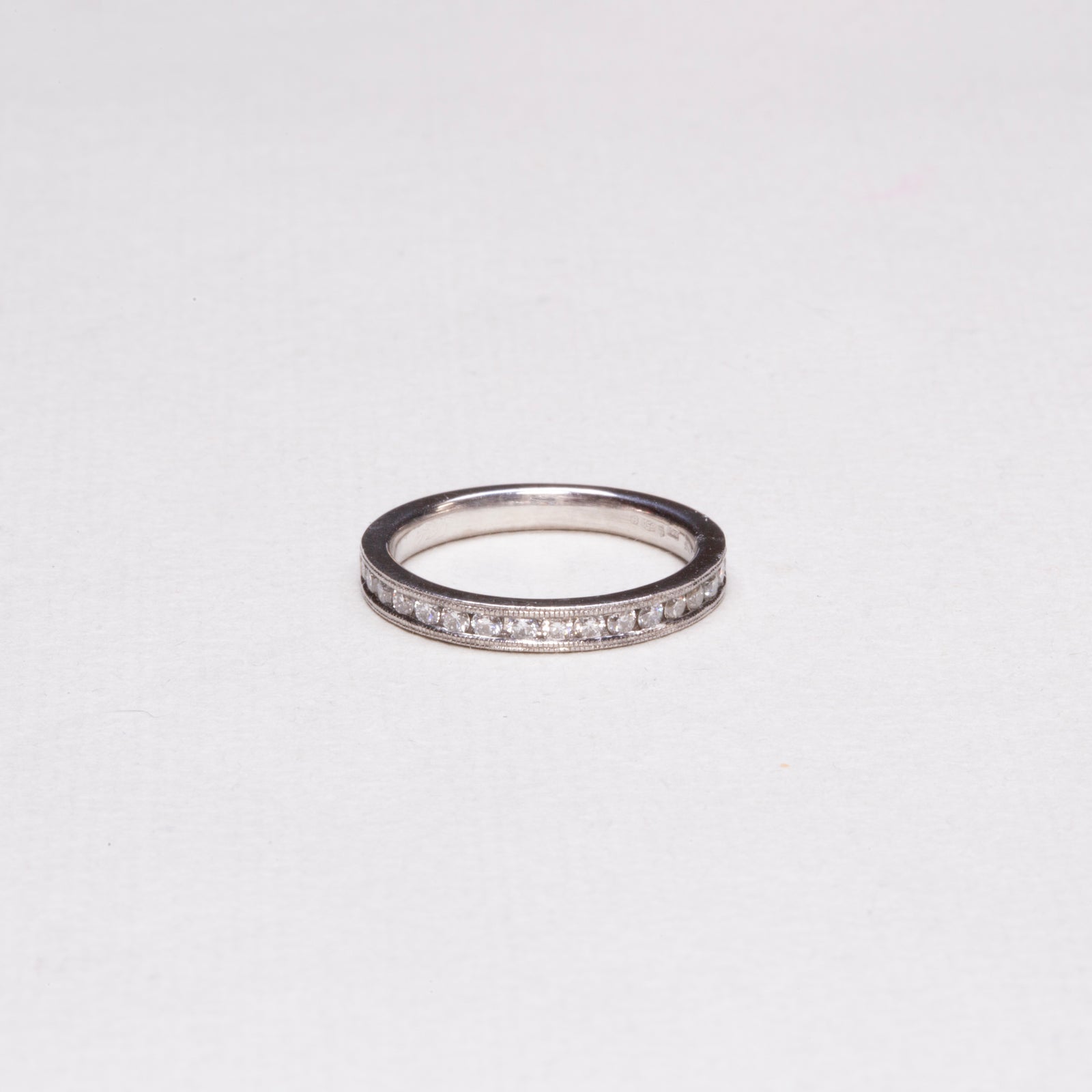 Edwardian Platinum Diamond Eternity Ring