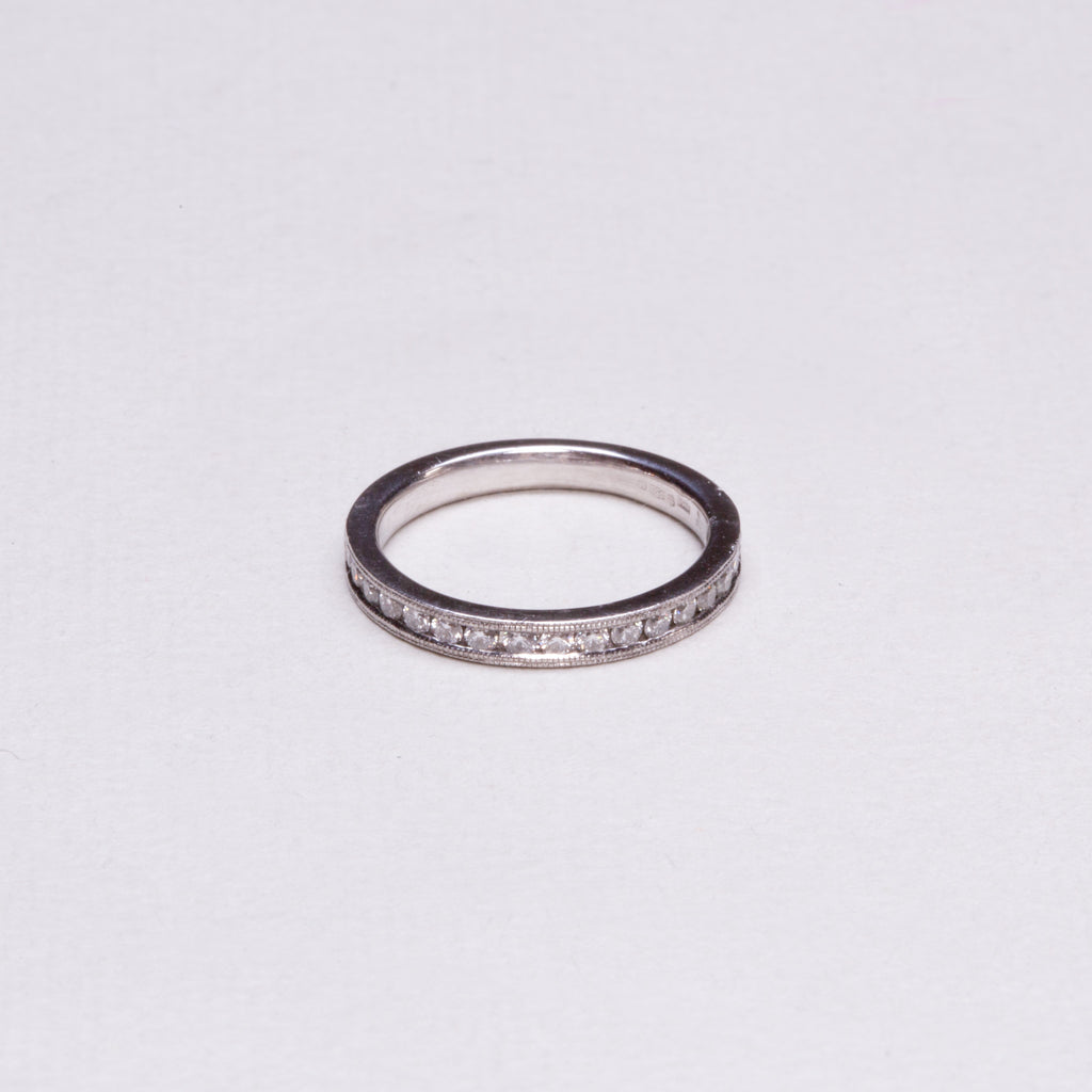 Edwardian Platinum Diamond Eternity Ring