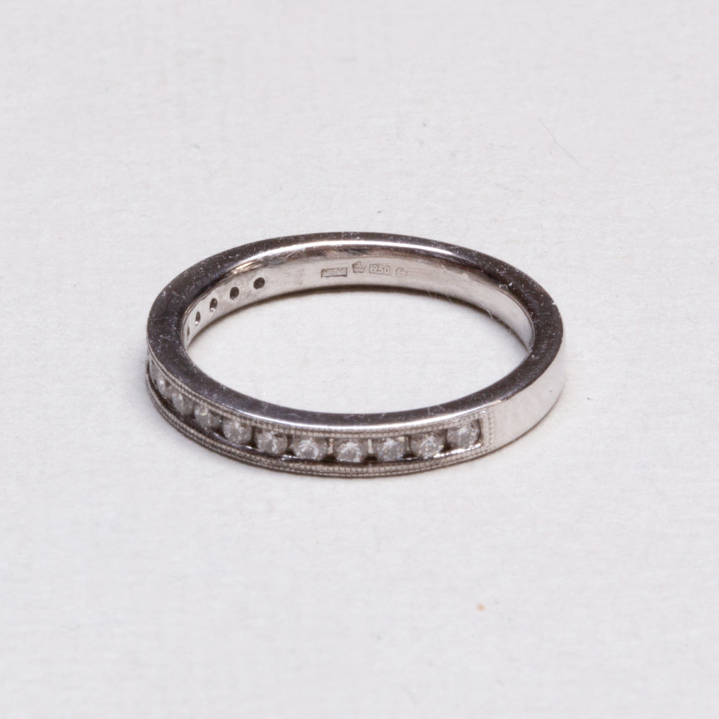 Edwardian Platinum Diamond Eternity Ring