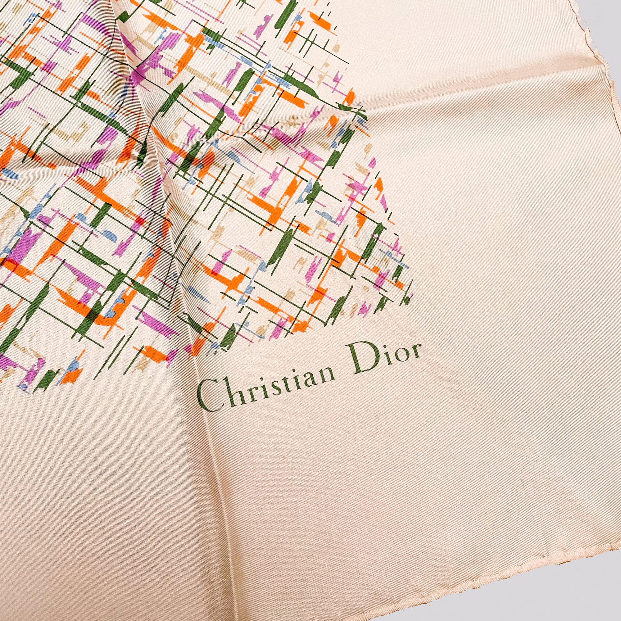 Vintage Christian Dior Scarf 75