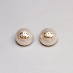 Vintage Chanel Faux-Pearl Clip-on Earrings