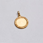 Vintage 18ct Gold Pendant with Diamonds and Rubies