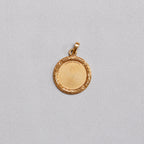 Vintage 18ct Gold Pendant with Diamonds and Rubies