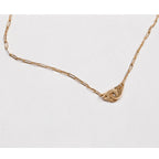 Vintage Dinh Van Menottes R10 Yellow Gold Necklace