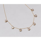18ct Gold Polki Diamond Garland Necklace
