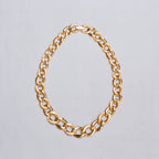 Vintage Napier Textured Gold Chain Necklace