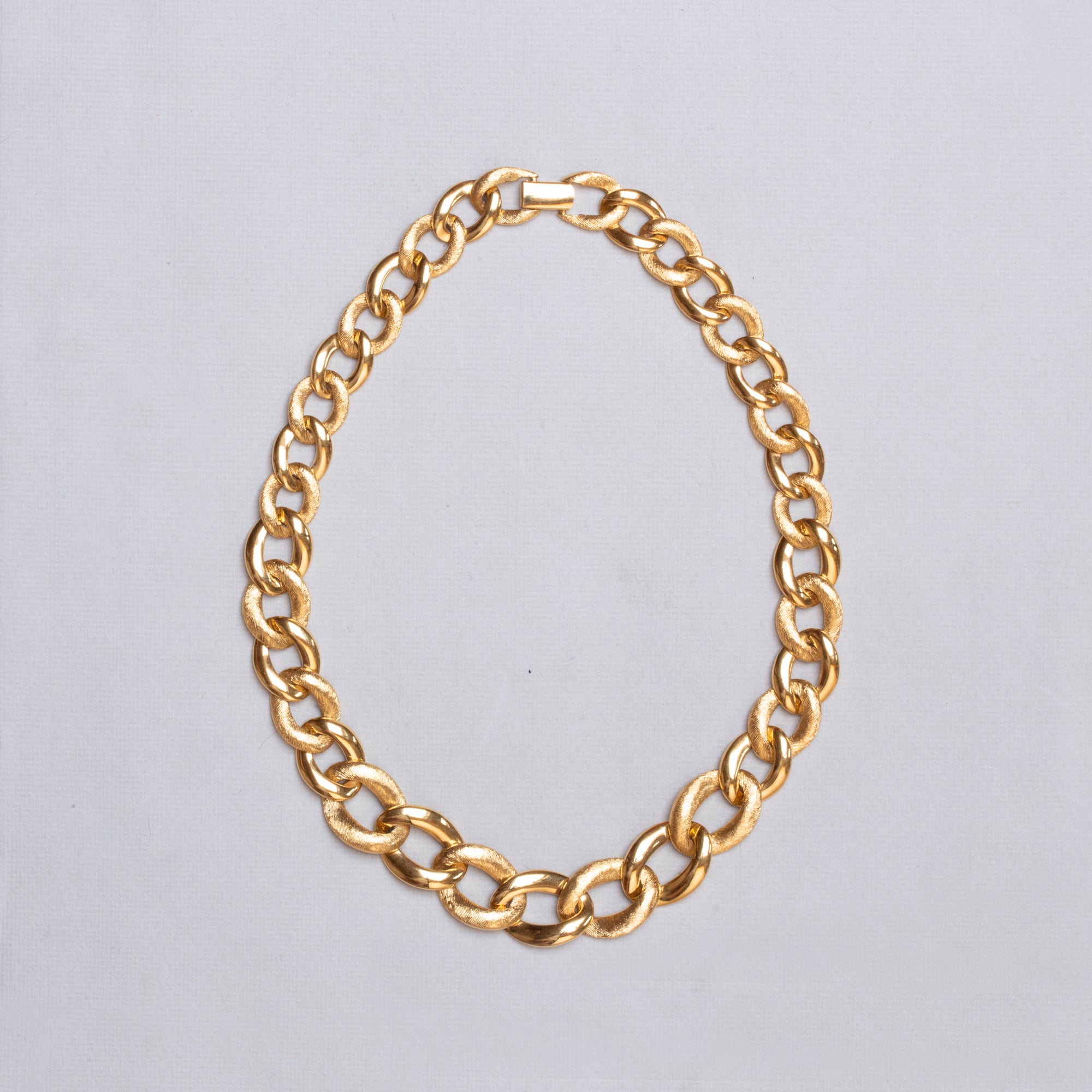 Vintage Chanel Massive Medallion Huge Coin Chain Choker Necklace