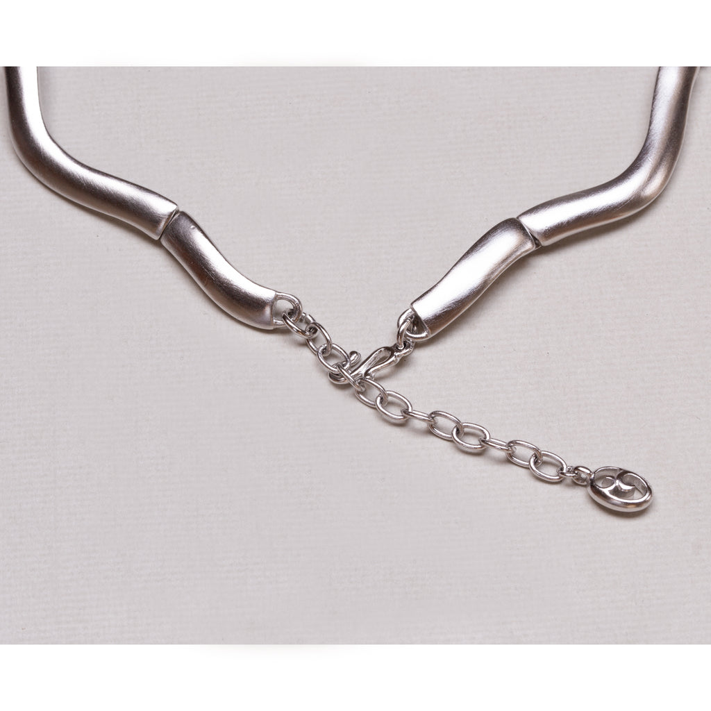 Vintage Givenchy Silver Choker Necklace