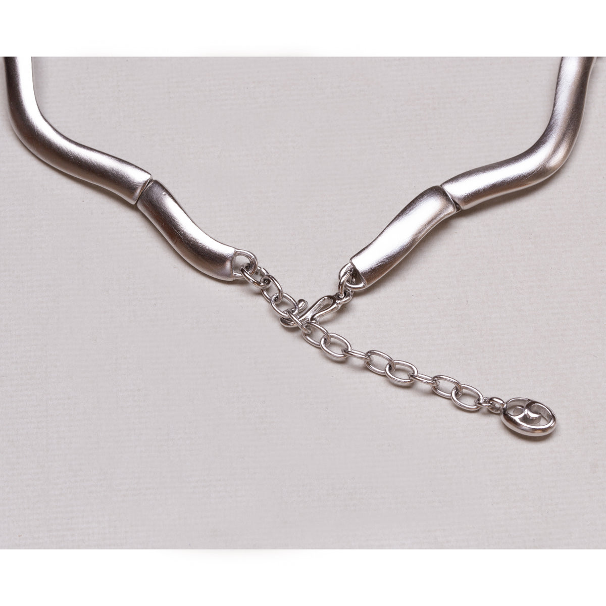 Vintage Givenchy Silver Choker Necklace