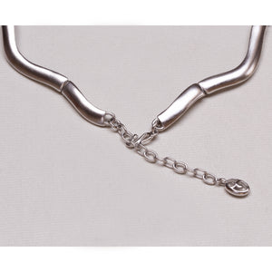 Vintage Givenchy Silver Choker Necklace