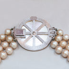 Vintage Givenchy Three-strand Pearl Necklace