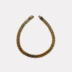 Vintage Givenchy Gold Geometric Link Necklace