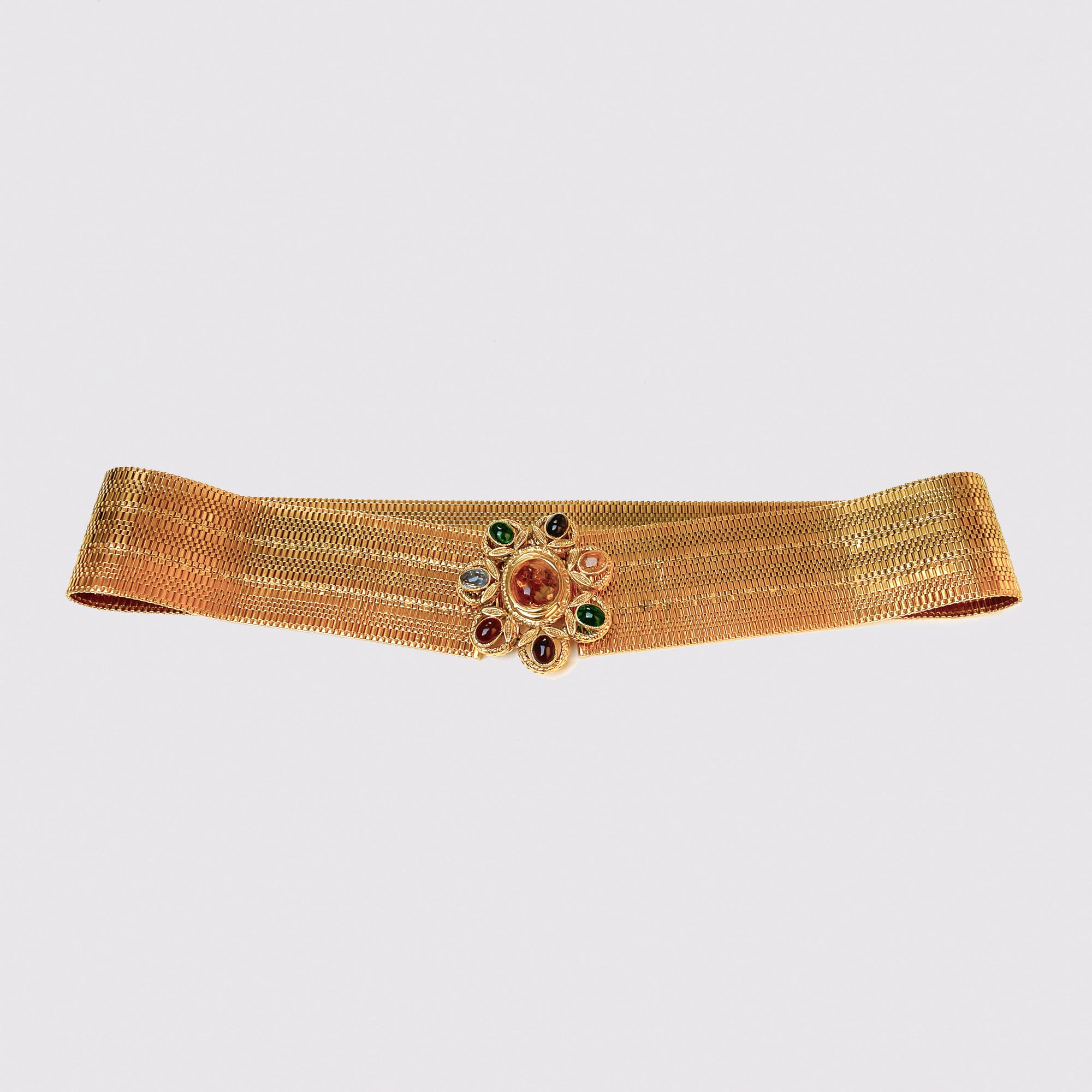Vintage Chanel Gold Byzantine Belt