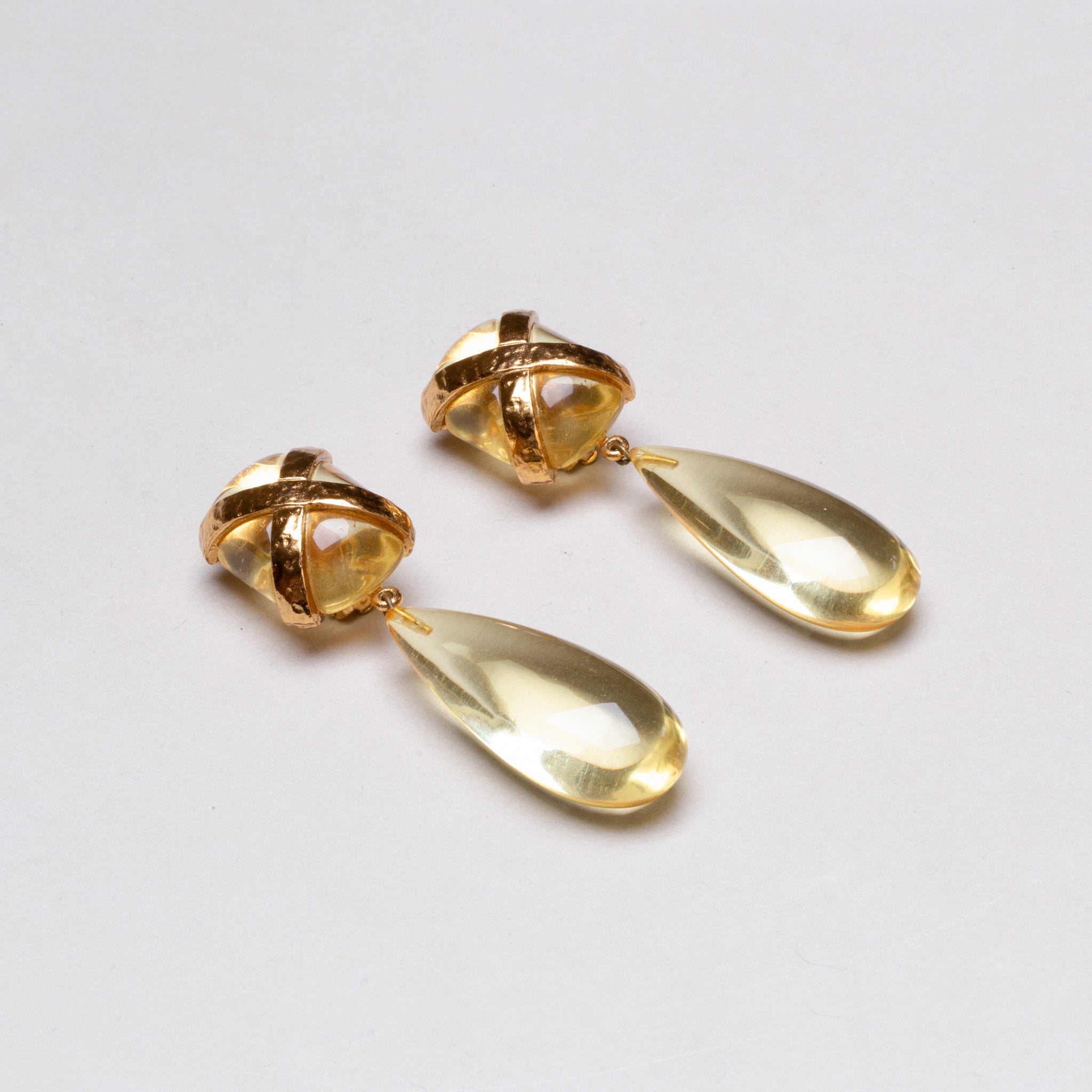 Vintage Sonia Rykiel Clip-on Earrings felt - Main Image