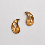 Vintage YSL Teardrop Gold Clip-on Earrings