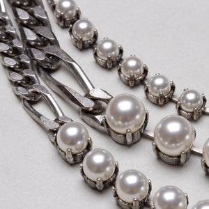 Vintage Lanvin 3-Strand Pearl Necklace