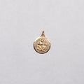 Vintage 9ct Gold Aquarius Pendant Charm