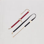 Vintage Christian Dior Red Dog Charm Bracelet