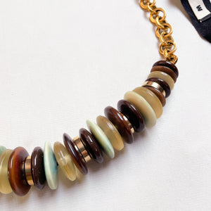 Vintage Marni Disc Ribbon Necklace
