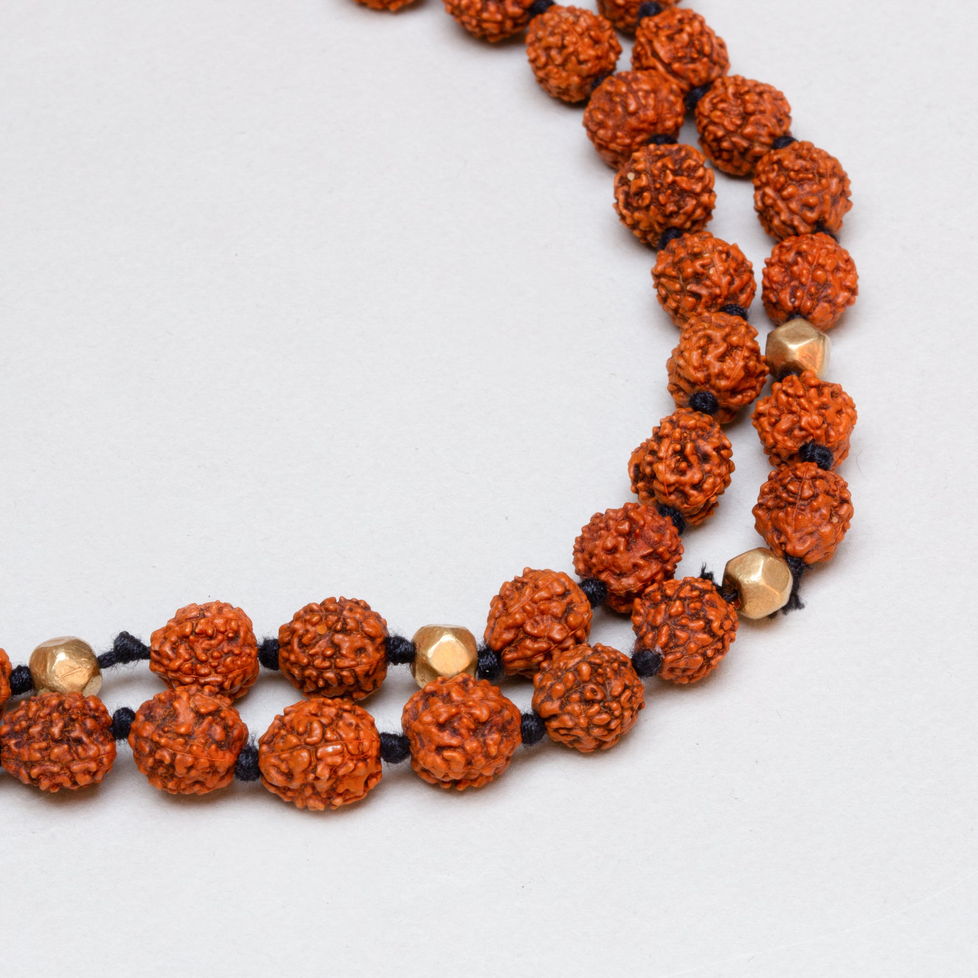 Vintage Rudraksha Beads Necklace