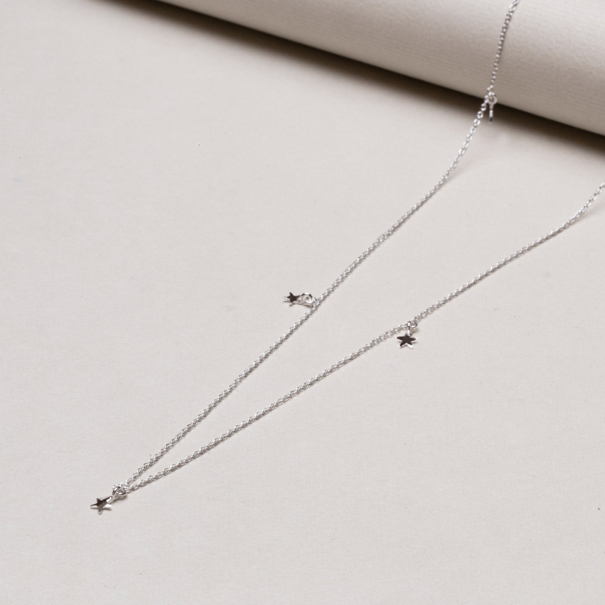 Long Star Station Necklace