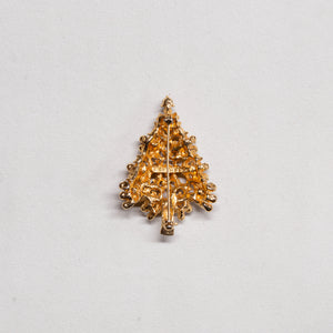 Vintage Christmas Tree Brooch