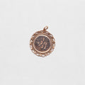 Vintage Spinning I Love You Charm Pendant