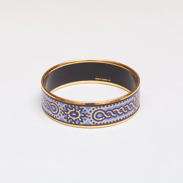 HERMES CLOISONNE ENAMEL bangle
